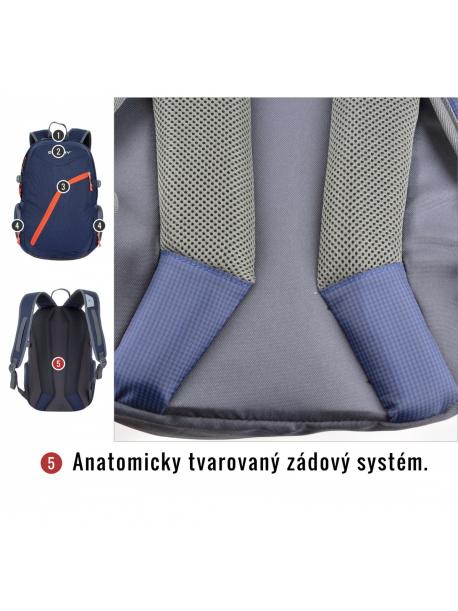     Batoh Husky NEXY 22l tm.modrý   