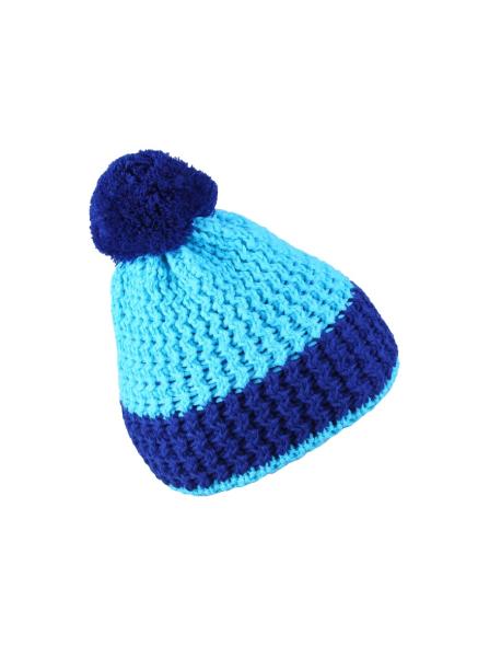     Dětská čepice Sherpa MAGIC KIDS neon tyrkys  