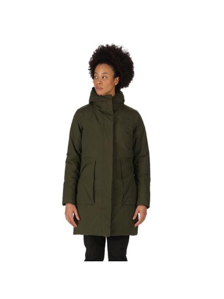     Dámský kabát Regatta YEWBANK II Dark Khaki