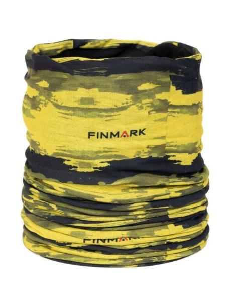     Multifunkční šátek Finmark FSW-204 žlutý
