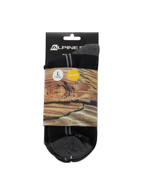     Uni ponožky Alpine pro 3HARE černé