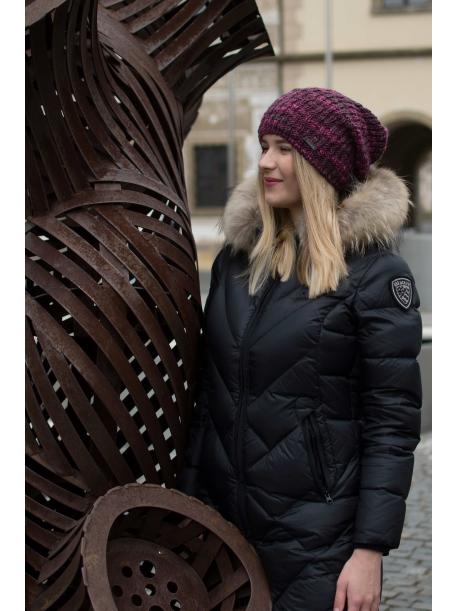     Dámská čepice Sherpa ARONA mel dark pink  