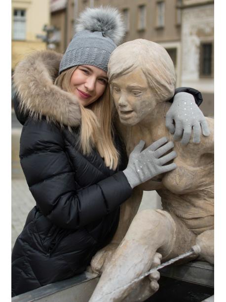     Dámské rukavice Sherpa DONNA light grey