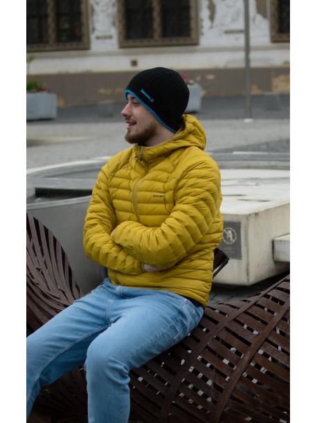     Pánská čepice Sherpa GILLES dark tyrkys