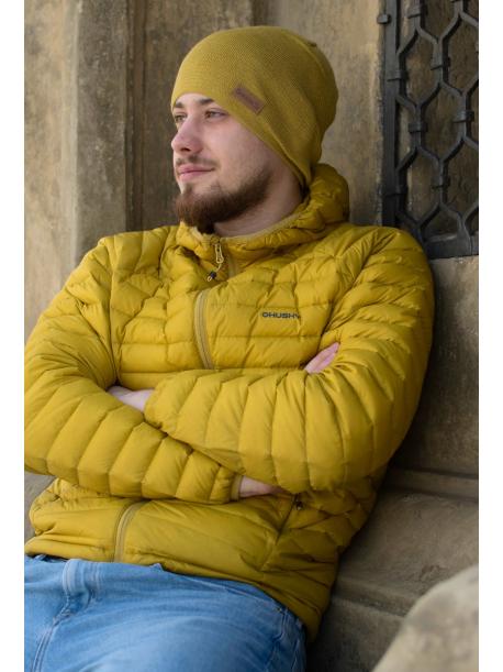     Pánská čepice Sherpa TREVOS MERINO mustard