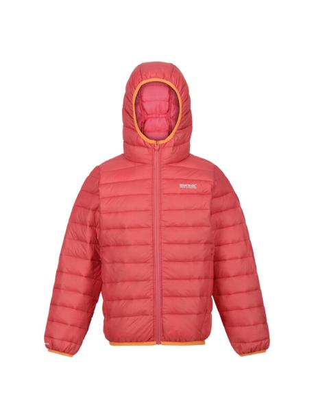     Dětská prošívaná bunda Regatta MARIZION korálová