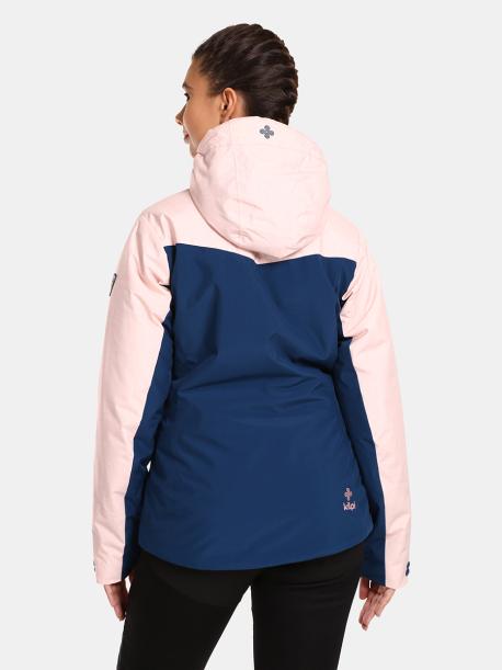     Dámská lyžařská bunda Kilpi FLIP modro-růžová