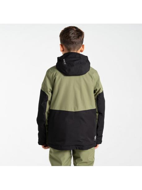     Dětská lyžařská bunda Dare2B SLUSH II black/olivine green