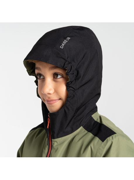     Dětská lyžařská bunda Dare2B SLUSH II black/olivine green