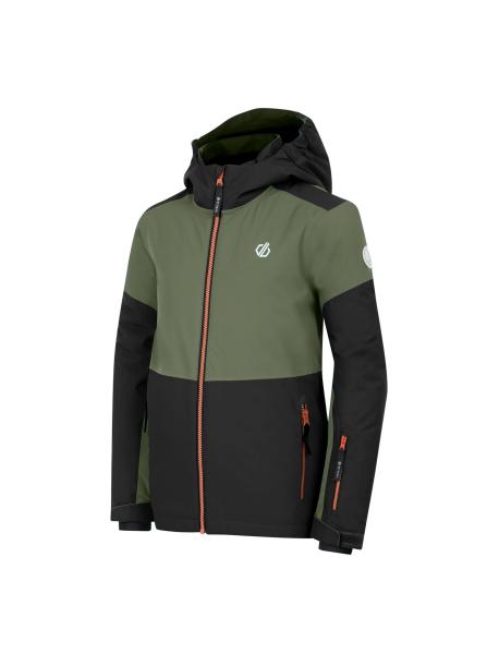    Dětská lyžařská bunda Dare2B SLUSH II black/olivine green