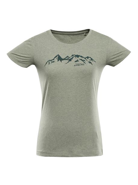     Dámské triko Alpine pro SASSA zelené