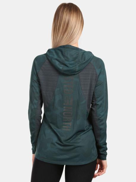     Dámská mikina Kilpi AILEEN-W tm.zelené