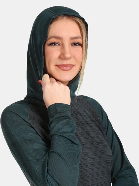     Dámská mikina Kilpi AILEEN-W tm.zelené