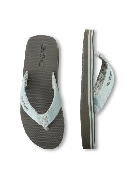     Pánské žabky Regatta RICO FLIP FLOPS dark khaki