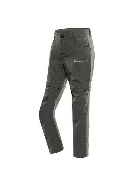     Dětské kalhoty s odepínatelnými nohavicemi Alpine pro NESCO 2 khaki
