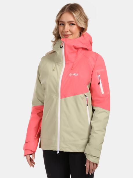     Dámská outdoorová bunda Kilpi MAMBA-W béžová