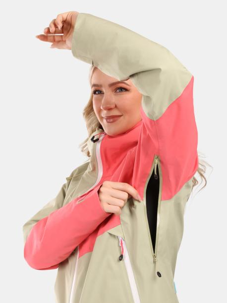     Dámská outdoorová bunda Kilpi MAMBA-W béžová