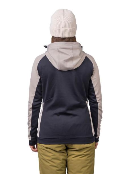     Dámská mikina Hannah NELA HOODY goat/antracite