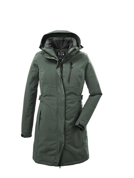    Dámský zimní kabát Killtec KOW 165 green-grey