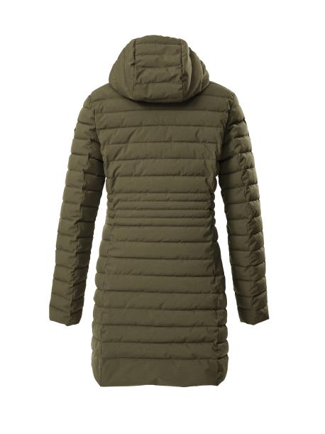     Dámský prošívaný kabát Giga GW 77 mud