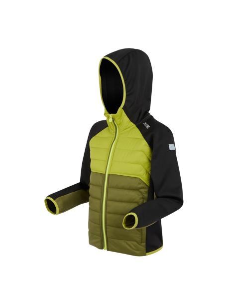     Dětská hybridní bunda Regatta KIELDER HYBRID IX nephrite green