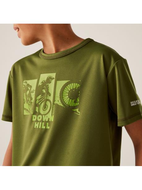     Dětské triko Regatta ALVARADO IX nephrite green