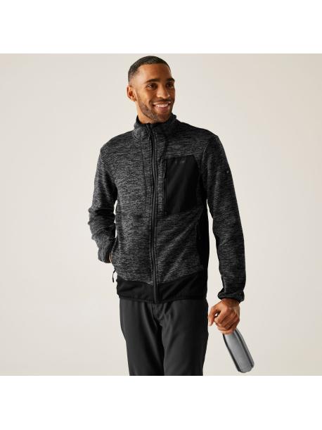     Pánská fleecová mikina Regatta BASLINN ash marl