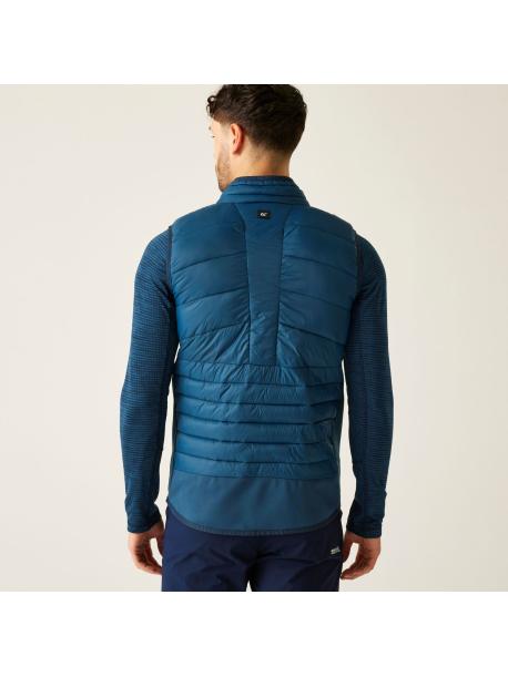     Pánská prošívaná vesta Regatta LEEDRE HYBRID B/W moonlight denim