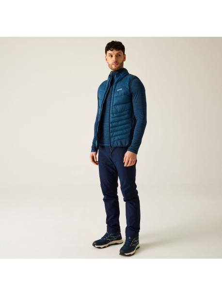     Pánská prošívaná vesta Regatta LEEDRE HYBRID B/W moonlight denim