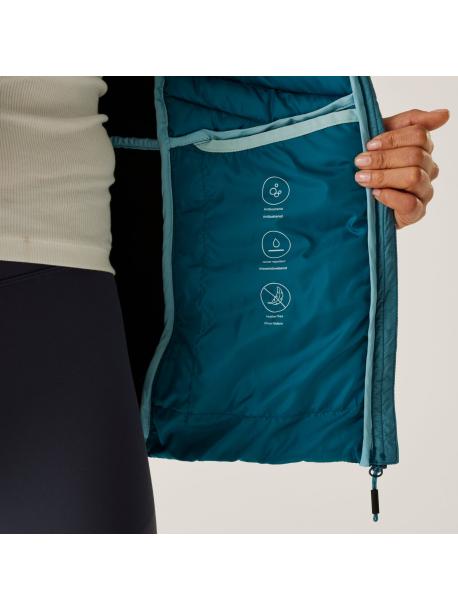     Dámská hybridní bunda Regatta HOODED LEEDRE green haze