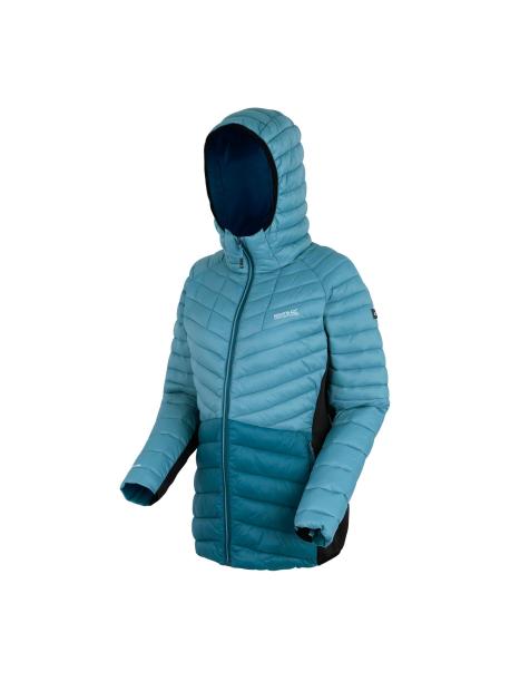     Dámská hybridní bunda Regatta HOODED LEEDRE green haze