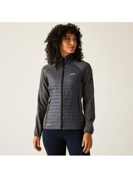     Dámská hybridní bunda Regatta CLUMBER HYBRID seal grey