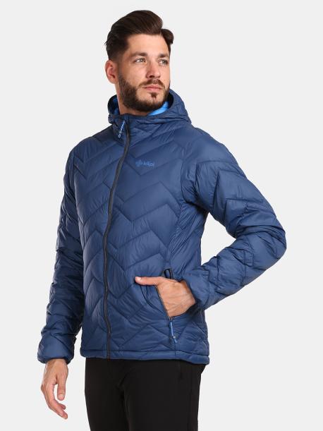     Pánská prošívaná bunda Kilpi REBEKI-M tmavě modrá