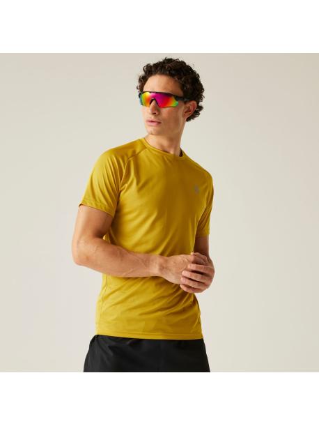     Pánské sportovní triko Dare2B ACCELERATE TEE gold flake