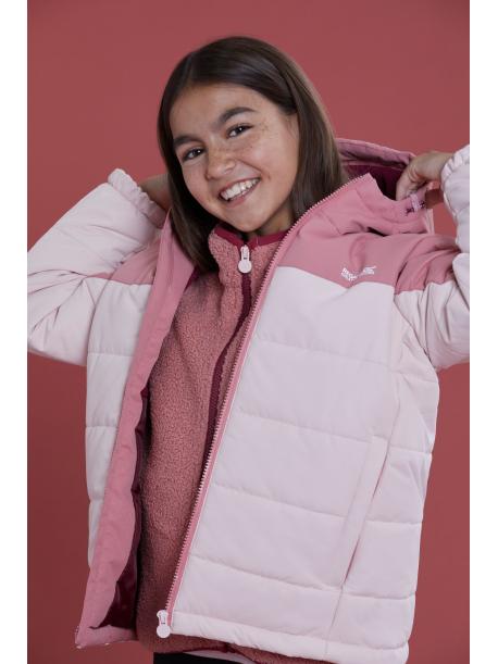     Dětská prošívaná bunda Regatta LOFTHOUSE dusty rose