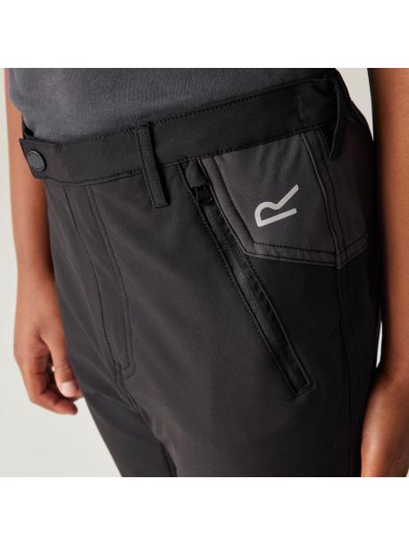     Dětské kalhoty TECH MOUNTAIN TROUSERS black