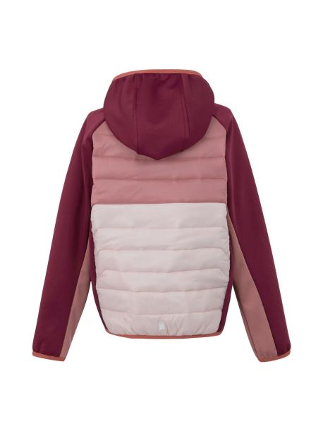     Dětská hybridní bunda Regatta KIELDER HYBRID IX dark pimento