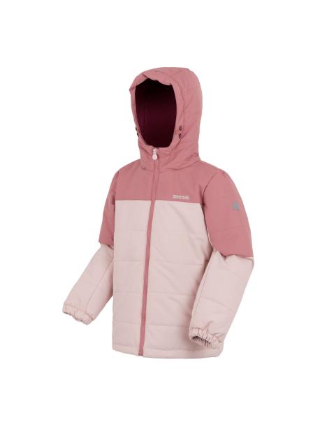     Dětská prošívaná bunda Regatta LOFTHOUSE dusty rose