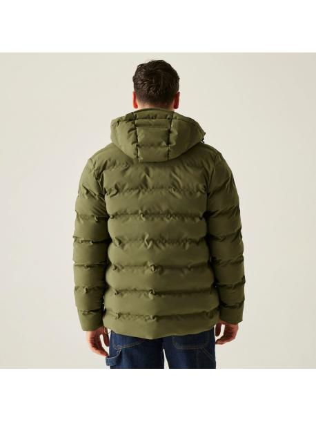     Pánská prošívaná bunda Regatta ALTORO THERMAL olive night