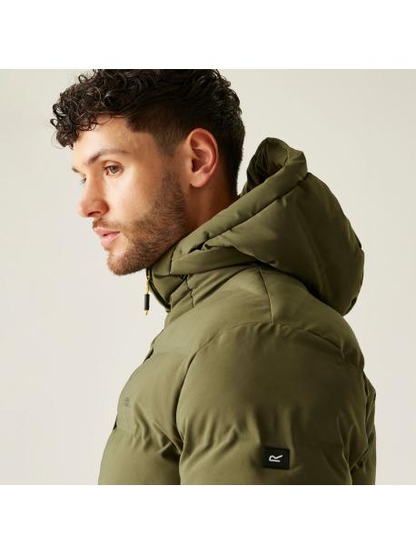     Pánská prošívaná bunda Regatta ALTORO THERMAL olive night