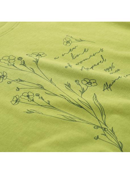     Dámské triko Alpine pro TERMESA 3 green oasis