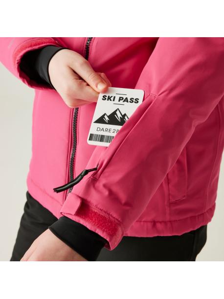     Dívčí zimní bunda Dare2B IMPOSE JACKET hot pink