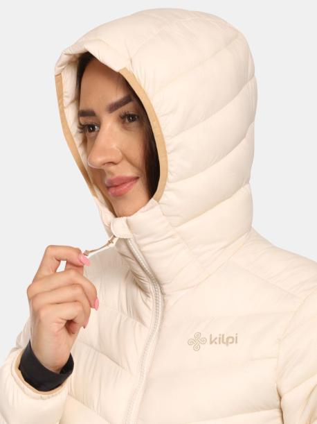     Dámská zateplená bunda Kilpi REBEKI-W béžová