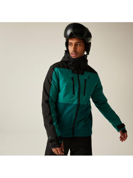     Pánská lyžařská bunda Dare2B BASEPLATE III black/dark sea