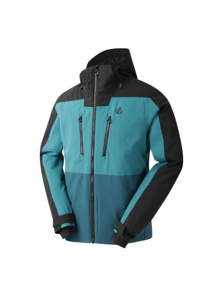     Pánská lyžařská bunda Dare2B BASEPLATE III black/dark sea