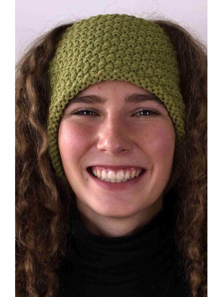     Čelenka Sherpa LAURA lemon grass