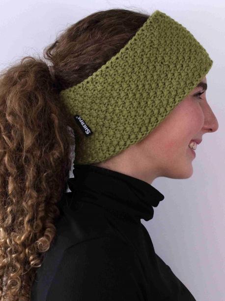     Čelenka Sherpa LAURA lemon grass