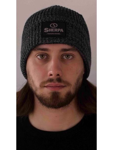     Čepice Sherpa SMITH antracit mel