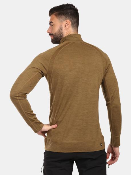     Pánské termotriko z merina Kilpi JAGER-M brown