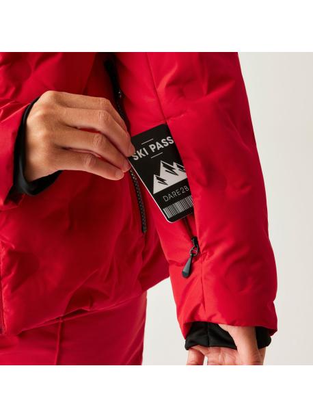     Dámská lyžařská bunda Dare2B ENFOLD true red